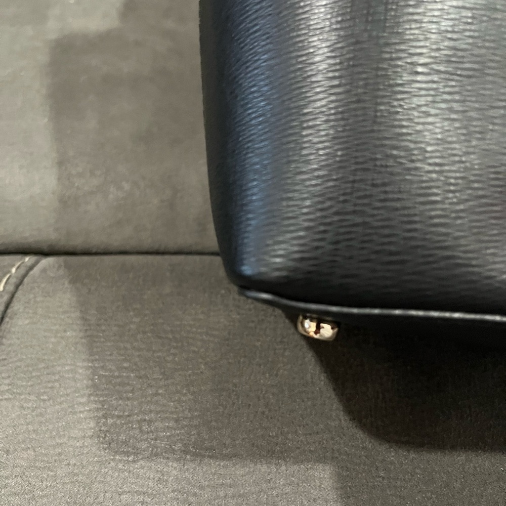 Kate Spade Black Satchel with Leopard Print Inside - Picture 9 of 9